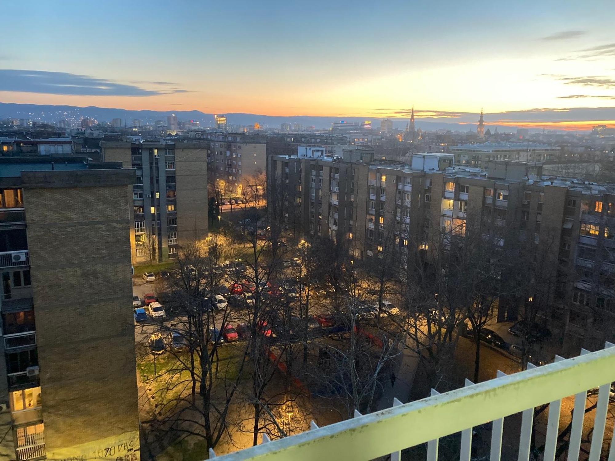 Apartman Bane 021 With A View Нови-Сад Экстерьер фото